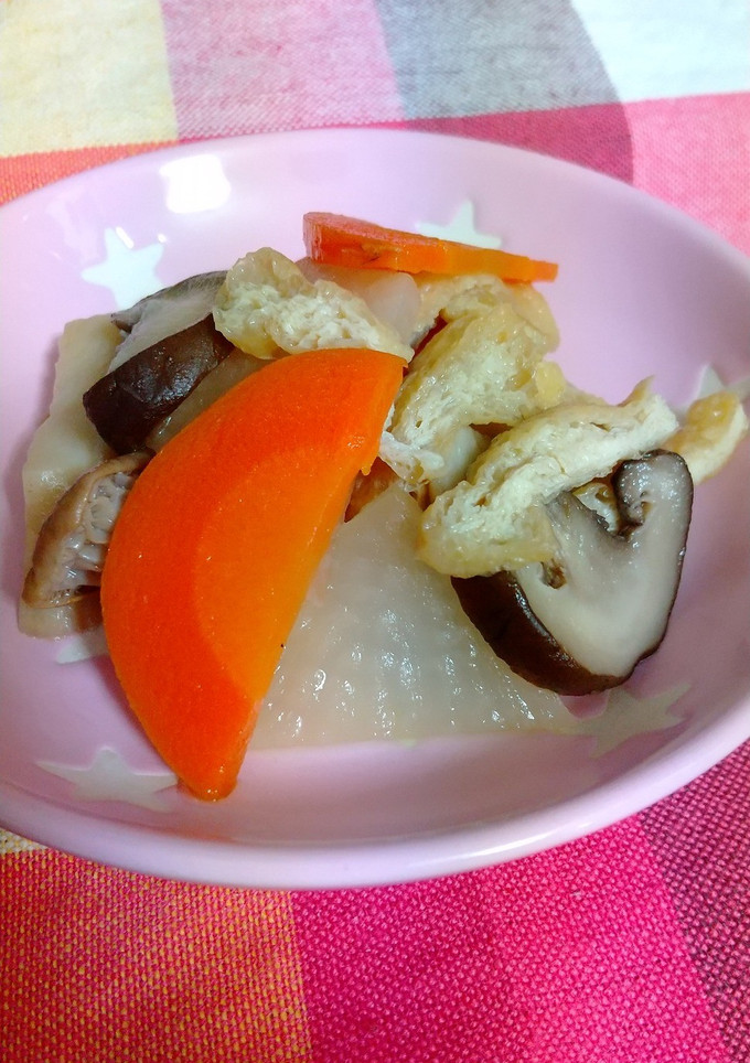 きざみ揚げと野菜の煮物-レシピのメイン写真