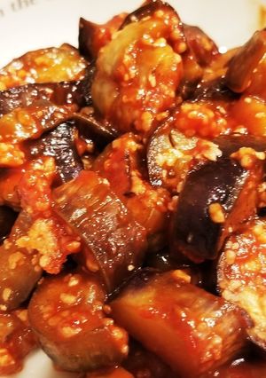 なすのケチャップ炒め煮-レシピのメイン写真
