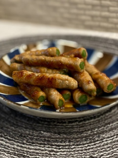 アスパラ豚ロールの照り焼き-レシピのメイン写真