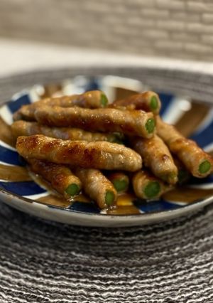 アスパラ豚ロールの照り焼き-レシピのメイン写真