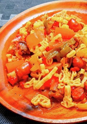 ラタトゥイユ風パスタサラダ-レシピのメイン写真