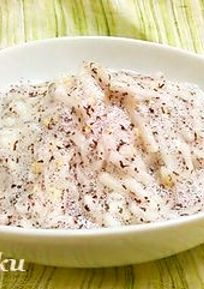 即席・おつまみ♪長芋のゆかり和え-レシピのメイン写真