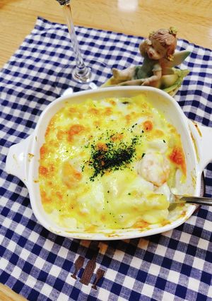 ☆海老・鶏肉入りマカロニグラタン☆-レシピのメイン写真