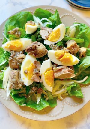 ツナと春野菜のニース風サラダ-レシピのメイン写真