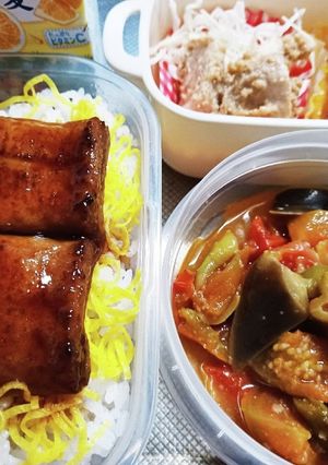 旦那弁当（８/23）-レシピのメイン写真