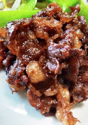 甘辛牛肉の照り炒め-レシピのメイン写真