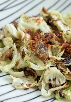 小豆島のちりめん山椒焼きキャベツ-レシピのメイン写真