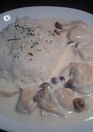 美味しくDiet☆鶏ときのこのクリーム煮-レシピのメイン写真
