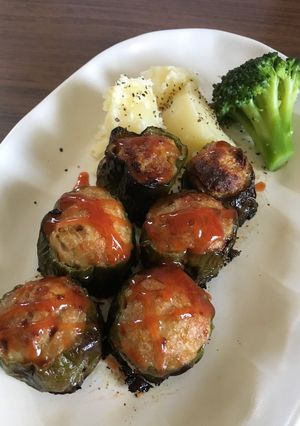 ピーマンの肉詰め-レシピのメイン写真