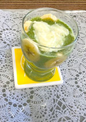 美味しい!毎日飲みたい小松菜のスムージー-レシピのメイン写真