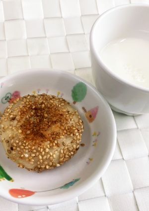 もちもち焼き胡麻団子-レシピのメイン写真
