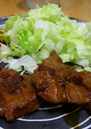豚肩ロースの梅ソース-レシピのメイン写真