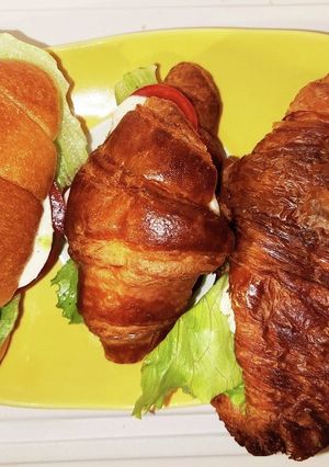 カプレーゼ風サンド♪モツァレラとトマトで-レシピのメイン写真