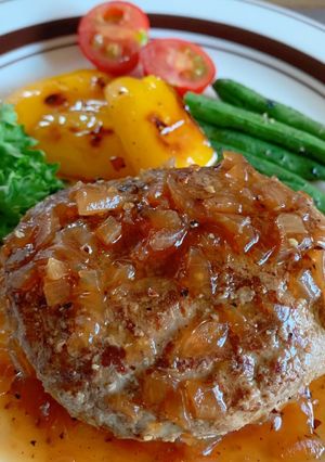 豆腐ハンバーグペッパーソース-レシピのメイン写真
