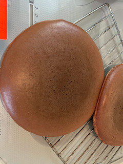 チョコバナナプロテインパンケーキ-レシピのメイン写真
