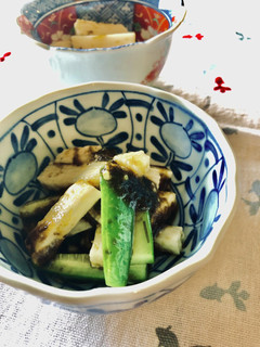 山芋の海苔の佃煮和えわさび風味-レシピのメイン写真