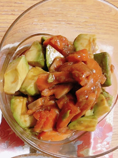 混ぜるだけ 簡単!納豆アボカドサーモン-レシピのメイン写真