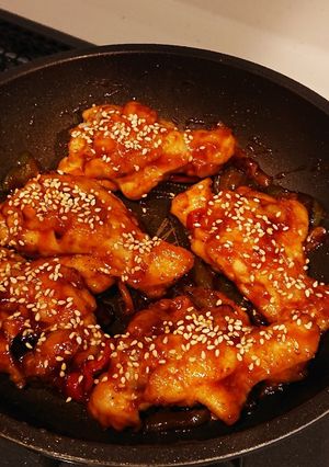 幸せホルモン﹢◊*ﾟヤムニョンチキン-レシピのメイン写真