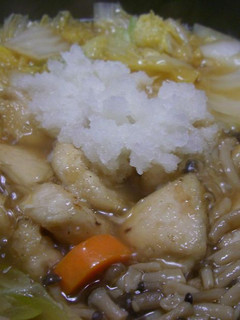 鶏胸肉で☆みぞれ鍋-レシピのメイン写真