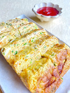 韓国料理-韓国風野菜卵焼き「ゲランマリ」-レシピのメイン写真