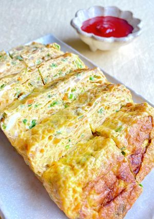 韓国料理-韓国風野菜卵焼き「ゲランマリ」-レシピのメイン写真