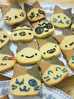 猫アイスボックスクッキー-レシピのメイン写真