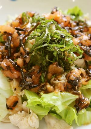 塩こんぶとトマトのドレッシング-レシピのメイン写真