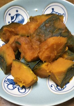 素朴*かぼちゃの煮っころがし*-レシピのメイン写真