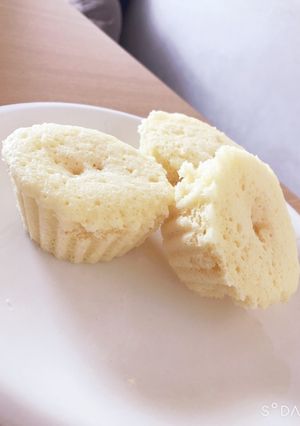 材料2つのカップケーキ-レシピのメイン写真