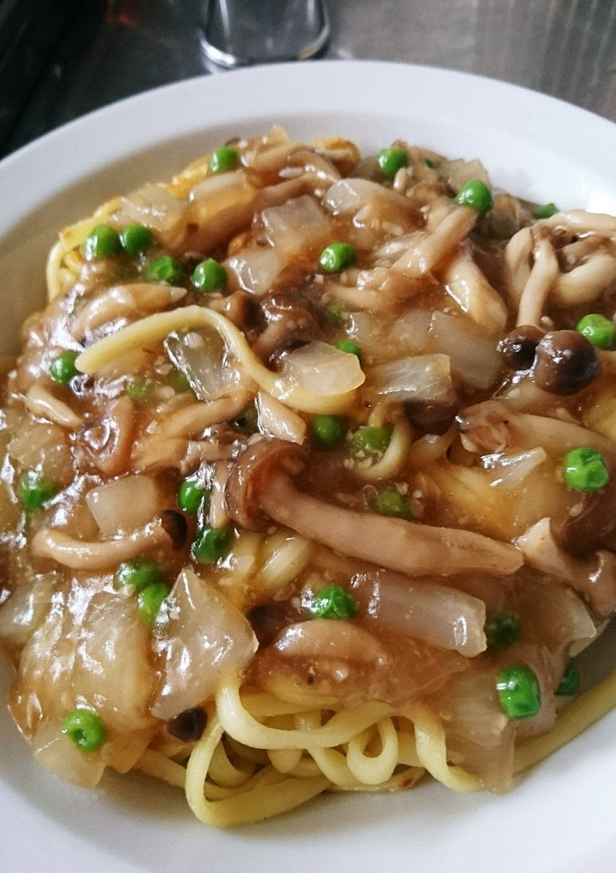 斬新！かた焼きそばのあんかけ〜風？-レシピのメイン写真
