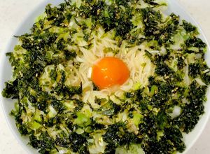 ねぎと韓国味付け海苔そうめん-レシピのメイン写真