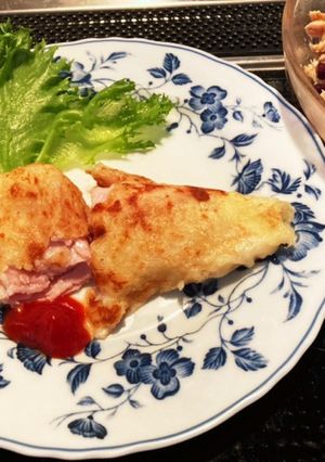 ✨非常食レシピの宿題 ブリトーとサラダ✨-レシピのメイン写真