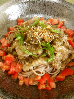 茄子のごちそうそば-レシピのメイン写真