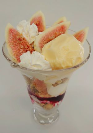 和歌山のいちじくパフェ♪-レシピのメイン写真