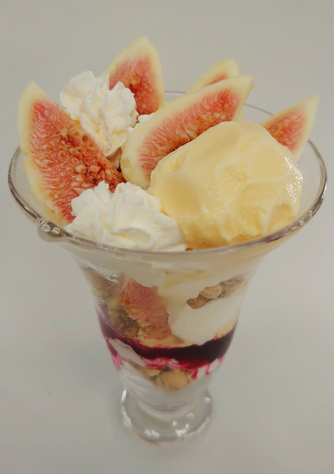 和歌山のいちじくパフェ♪-レシピのメイン写真