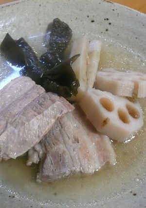 豚肉と根菜のスープ-レシピのメイン写真