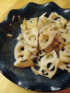 蓮根のマヨ醤油炒め-レシピのメイン写真