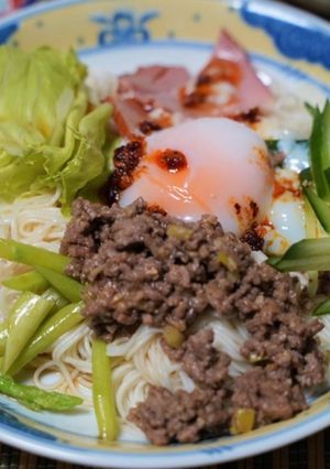 ぶっかけそうめん-レシピのメイン写真