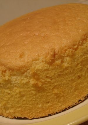 絶対成功☆基本のふわふわスポンジケーキ♪-レシピのメイン写真