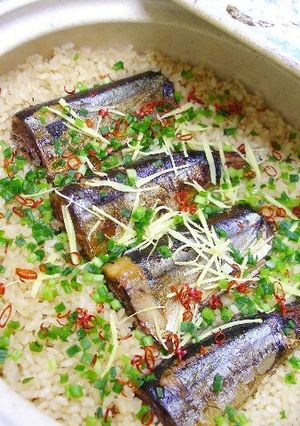 ★土鍋で秋刀魚ご飯★-レシピのメイン写真