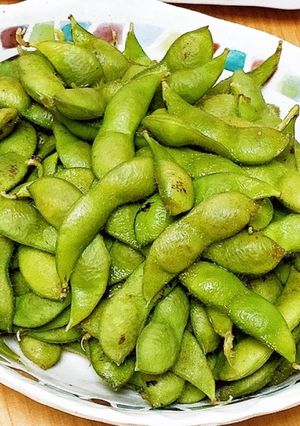 ストウブで蒸す枝豆-レシピのメイン写真
