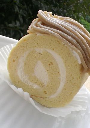 ♪モンブランロール♪-レシピのメイン写真