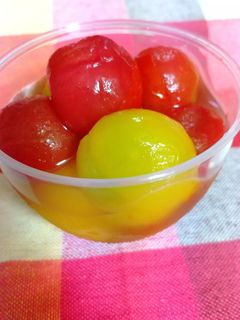 ミニトマトのシロップ漬け-レシピのメイン写真