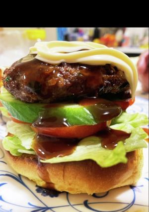 ヤミツキ!お好みソースで和風ハンバーガー-レシピのメイン写真