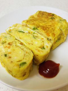 オムレツ風卵焼き-レシピのメイン写真