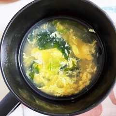รูปของ 中華スープ『ワカメ・タマゴ』