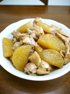 【旨味がジュワっと】鶏肉と大根の煮物♪-レシピのメイン写真