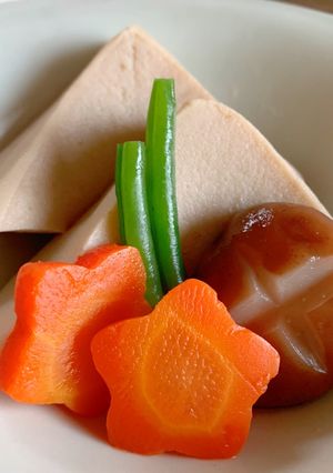 高野豆腐の煮物-レシピのメイン写真