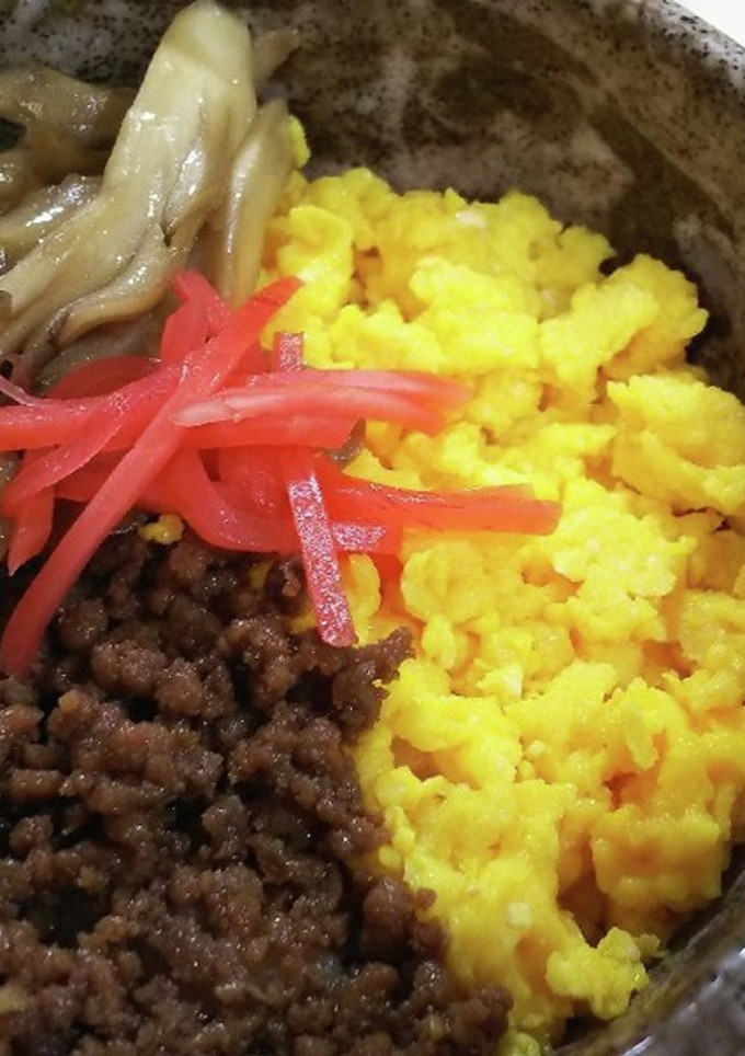 そぼろ丼-レシピのメイン写真