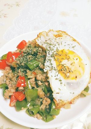 私のガパオライス-レシピのメイン写真